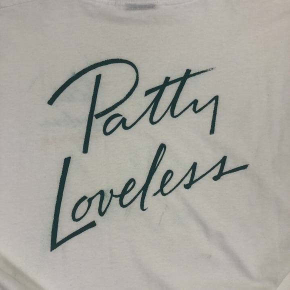 Vintage 80s 90s Patty Loveless World Tour Country Music Screen Stars T-Shirt S/M - Picture 2 of 10